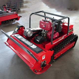Robot desbrozador de orugas