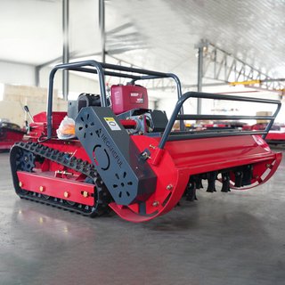 Robot desbrozador de orugas