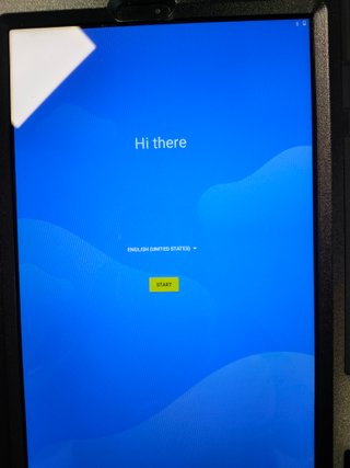 Tablet Lenovo tab m10 HD 2GB+32GB en su caja