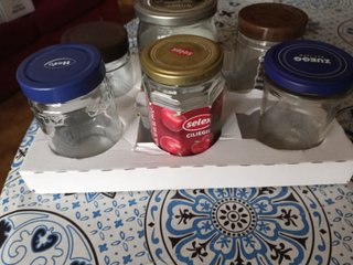 6 Vasetti/Bicchieri per alimenti o anche x cocktai