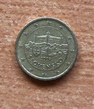 Moneda 10 céntimos Eslovaquia 2009
