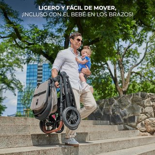 Kinderkraft carrito bebé multifuncional plegable
