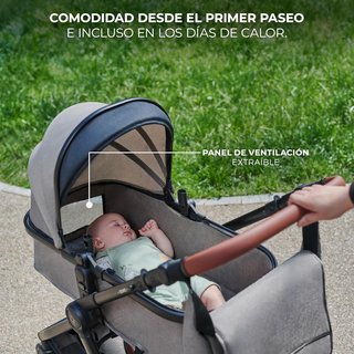 Kinderkraft carrito bebé multifuncional plegable