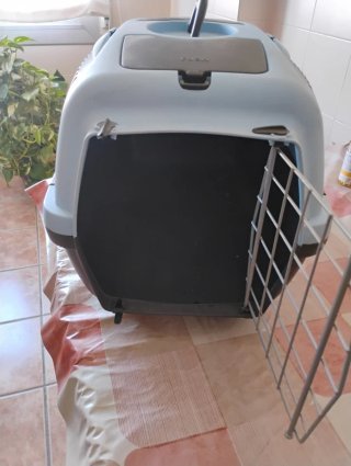Transportín mediano para mascotas