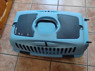 Transportín mediano para mascotas