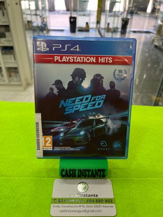 Need for Speed PS4 (PlayStation 4)