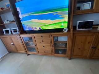 Conjunto Muebles Salón + Mesa + Sillas