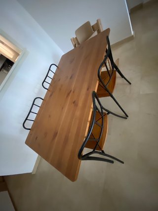 Conjunto Muebles Salón + Mesa + Sillas