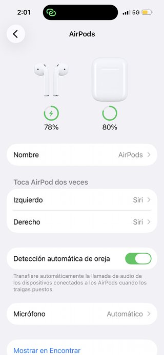Auriculares Apple 2 Blancos