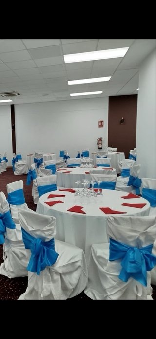 Fundas Sillas con Lazos para eventos