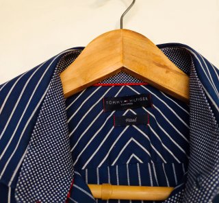 Camisa Rayas Tommy Hilfiger Talla M