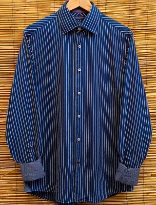 Camisa Rayas Tommy Hilfiger Talla M