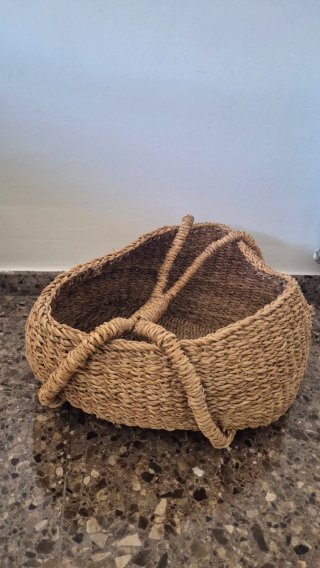Cesta Mimbre Grande Asa