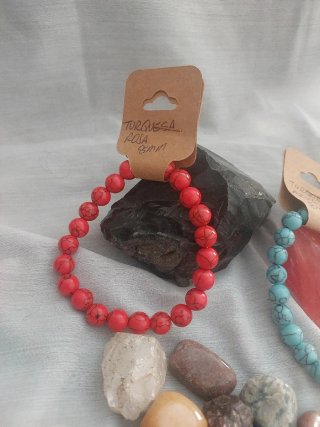 Pulsera Piedra Natural Turquesa