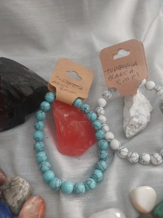 Pulsera Piedra Natural Turquesa