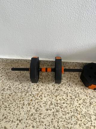 Mancuernas ajustables hasta 40 kg