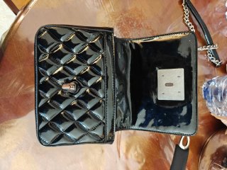 Borsa Love Moschino nera trapuntata