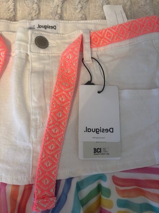 Falda Desigual Niña Talla 13-14