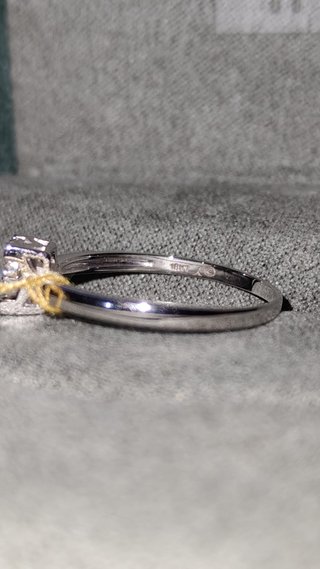 Anillo Oro Blanco 18K Diamantes Jean-Claude Talla