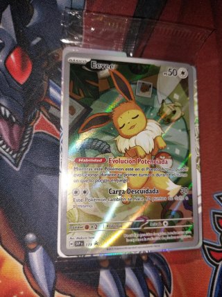 Eevee EX Carta Pokémon etb y de la ultra-premium