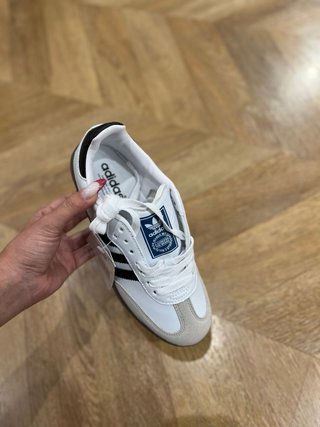 Adidas Samba Zapatillas Blancas y Negras