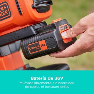 - BLACK+DECKER sopladora aspiradora triturador