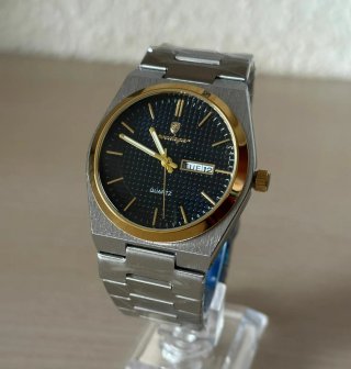 Reloj Poedagar Hombre Oro y Plata
