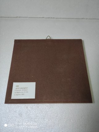 Quadro vintage casa e alberi