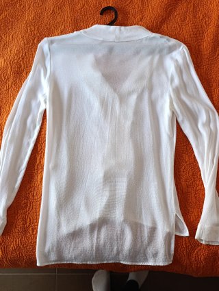 2 Camisas Blancas Zara Fluidas