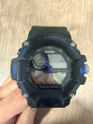 Reloj SKMEI S-Shock Azul y Negro