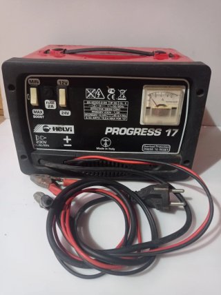 Cargador Baterías Helvi Progress 17 (12V/24V)