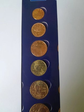 Colección Euros Grecia 2010