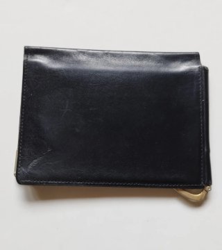 Portafogli YSL fermasoldi vintage pelle nera