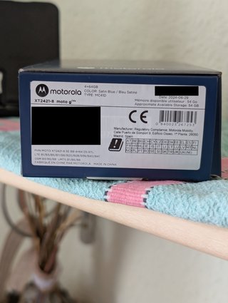 Motorola Moto g04s - 64GB/4GB (Azul) - Impecable