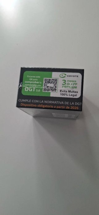 Baliza V16 DGT conectada nueva,adjunto tiket.