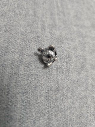 Charm Cabeza Mickey Plata