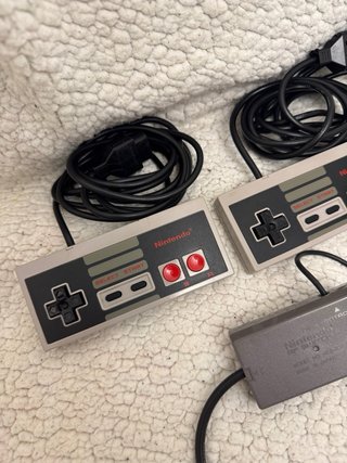 Mandos Nintendo NES y enchufe + conector