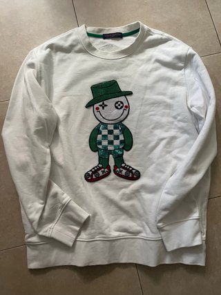Felpa Louis Vuitton con personaggio