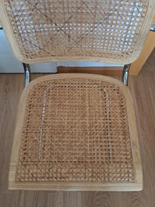 Silla Cesca Sklum Ratán y Madera