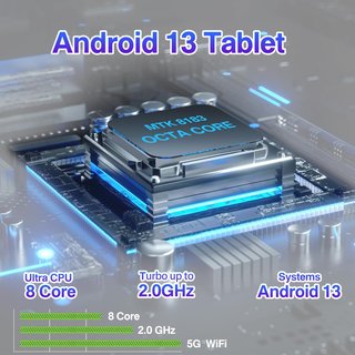 Tablet Android 13 pantalla 11 pulgadas