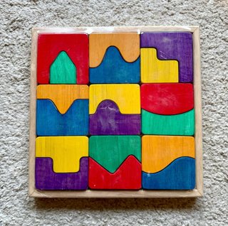 NUEVO Puzzle Madera Montessori Toysee 18 Piezas