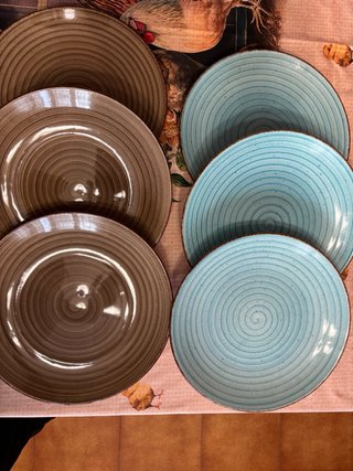 Set 6 Piatti Piani GÜRAL 30cm Spiral