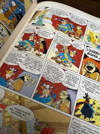 Astèrix La gran rasa Català – Còmic vintage