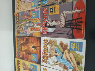 Lotto 12 Raccolta Fumetti Skorpio Vintage 2012 In