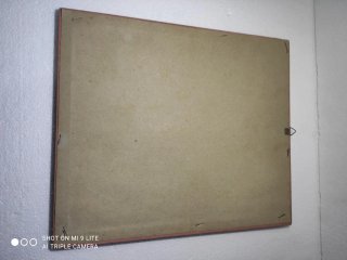 Quadro vintage madre e figlio