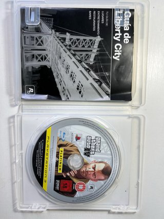GTA 4 Grand Theft Auto IV PS3 Platinum