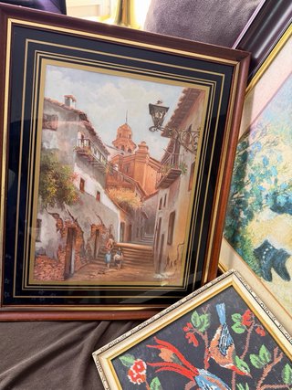 Lote de 8 cuadros decorativos