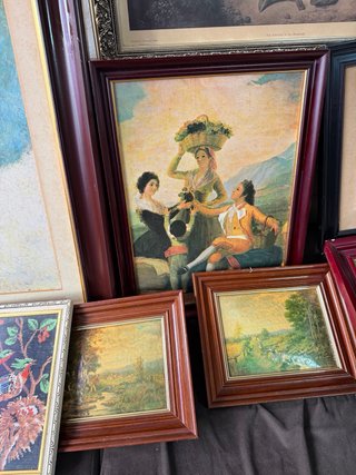 Lote de 8 cuadros decorativos