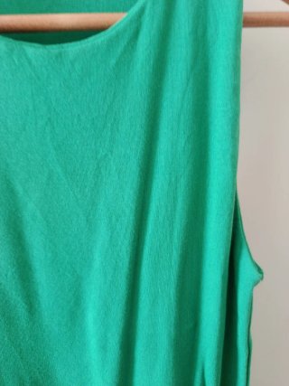 Vestido verde Zara Talla M