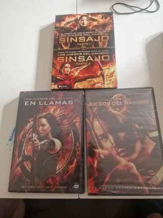 Colección DVD Los Juegos del Hambre